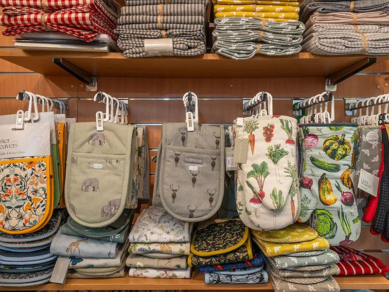 Cilla Camilla Cookshop Sherborne Tea Towels