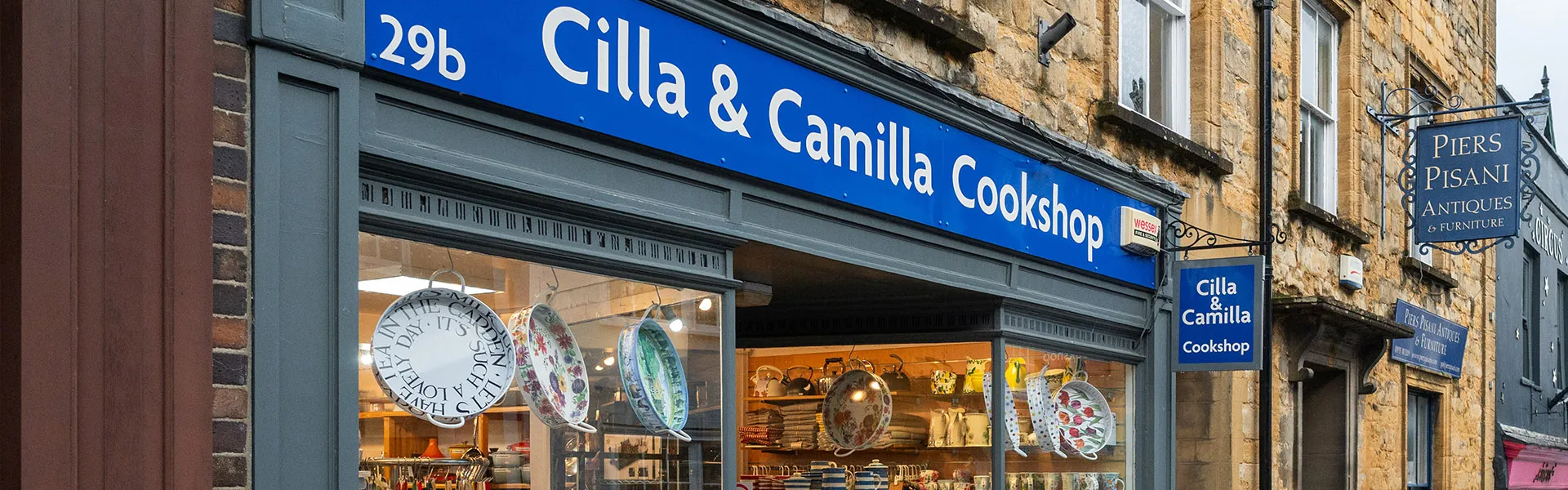 Cilla Camilla Sherborne Shop